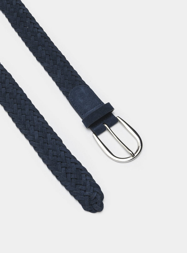 CINTURA TRECCIA CAMOSCIO.