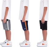 Boys Shorts for Kids 3-Pack Basketball Shorts for Boys Basketball and Sports