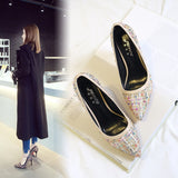 Fine heel fine heel professional heel shoes autumn and winter new lady fashion fashion cloth women shoes