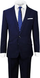 Signature Boys' Slim Fit Suit Complete Outfit