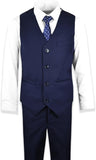 Signature Boys' Slim Fit Suit Complete Outfit