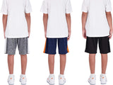 Boys Shorts for Kids 3-Pack Basketball Shorts for Boys Basketball and Sports