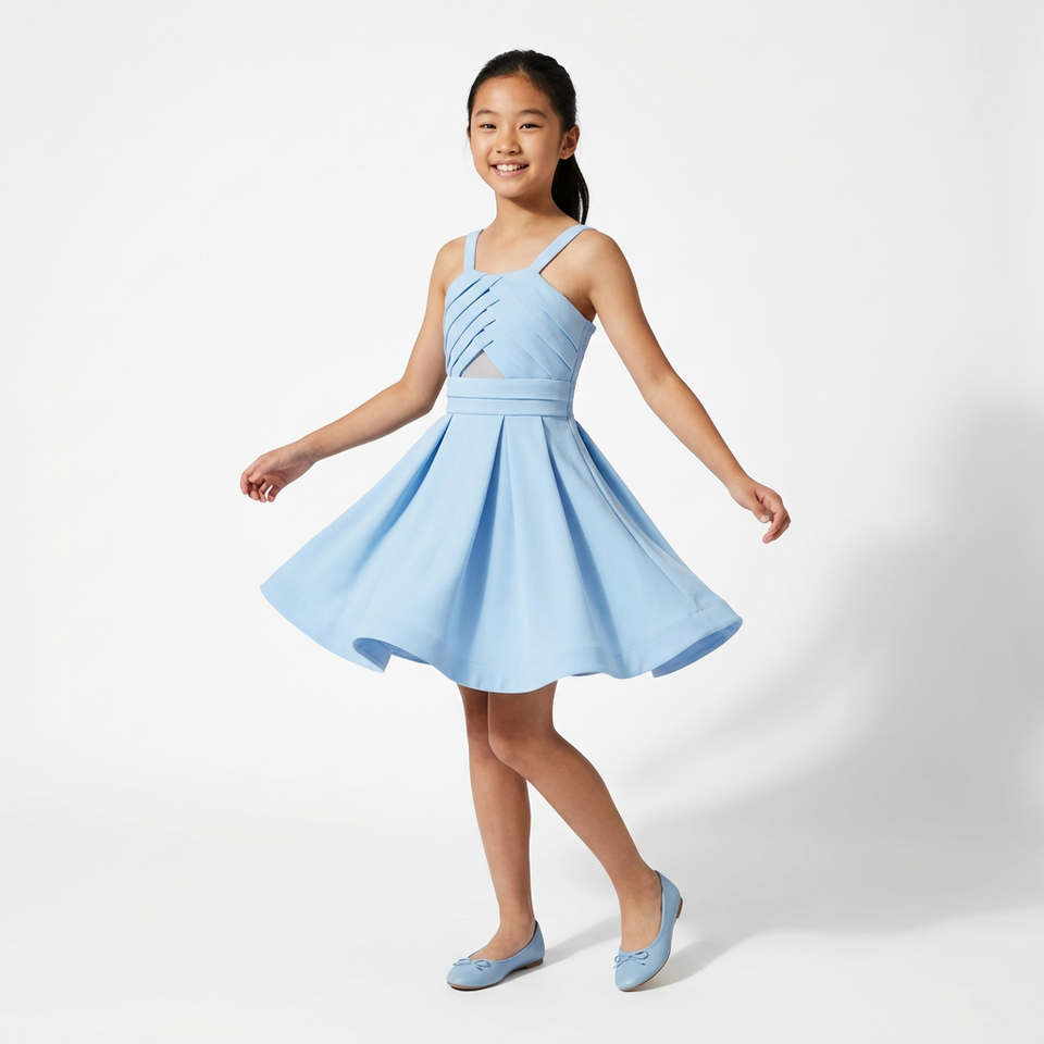 Mirage Garden Girls Formal Dress-0