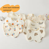 Multi layered Waterproof Baby Bib multivariant