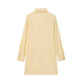 Women's Loose Lapels Zou Cloth Dress