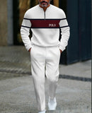 Casual Fashion Men's Long-Sleeve Pants Set