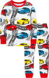 Pajamas Boys Race Car Pjs Christmas Kids Cotton Pyjamas Girls Cool School Sleepwear Size 7