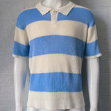 Men's Summer Lapel Short-Sleeve Sweater Casual Fashion Tee