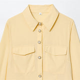 Women's Loose Lapels Zou Cloth Dress