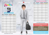 Signature Boys' Slim Fit Suit Complete Outfit